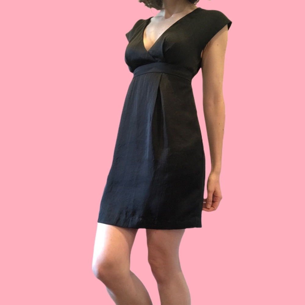 BCBGeneration satin black dress